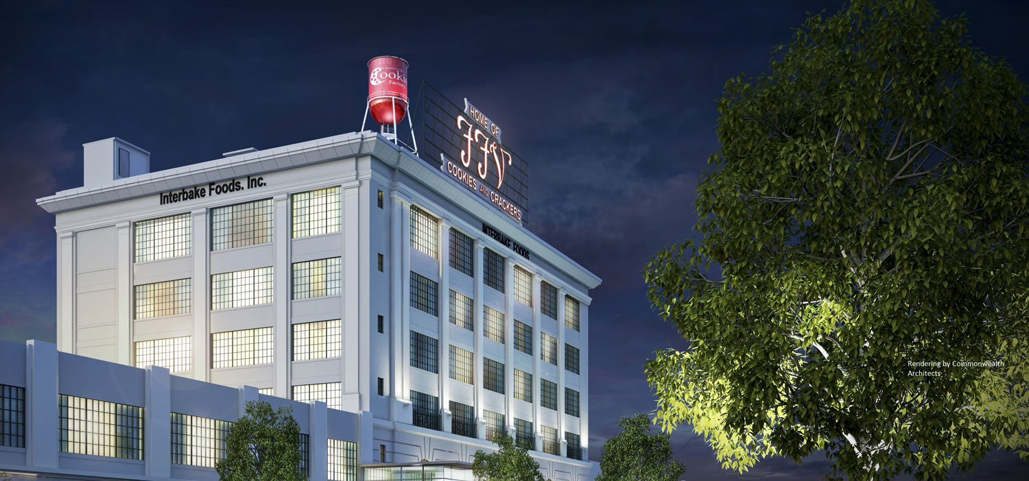 the Cookie Lofts building